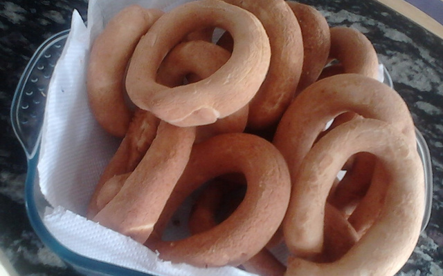Rosquinha frita de polvilho azedo