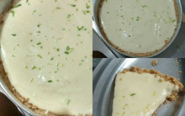 Torta de limão com suspiro