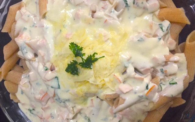 Penne ao molho Gorgonzola