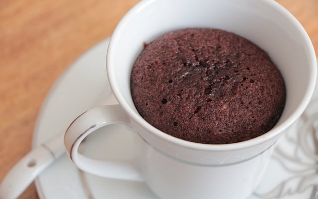 Bolo de caneca low carb