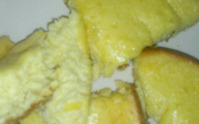 Bolo cremoso de milho sem farinha