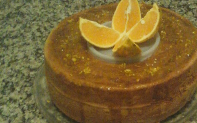 Bolo de laranja de liquidificador