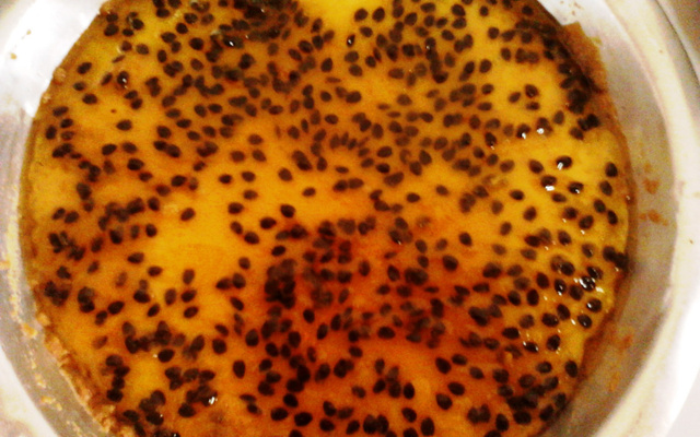 Torta mousse de maracujá