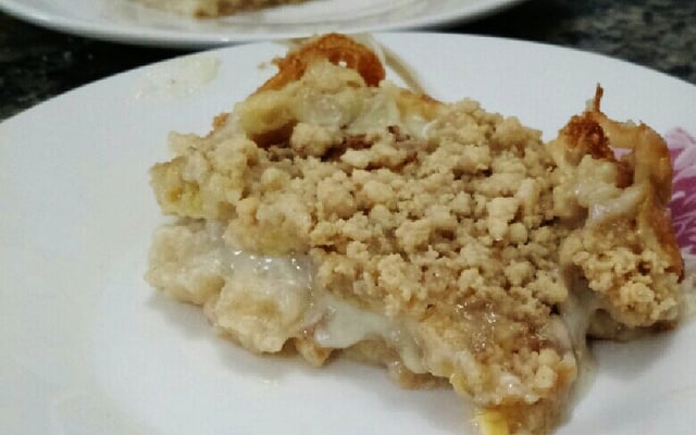 Cuca de banana da Tânia