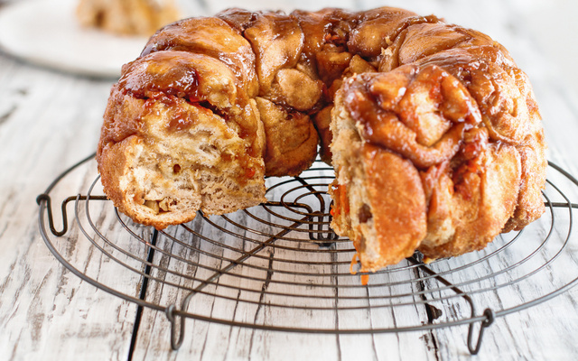 Pão rosa - estrela (com canela)