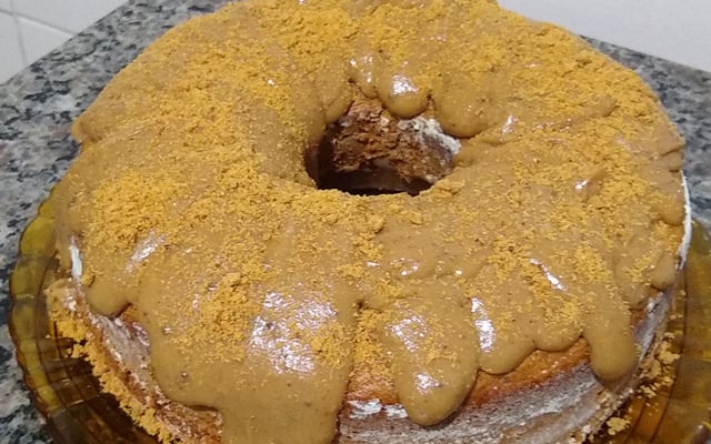 Bolo de paçoca