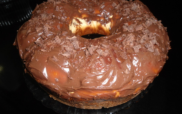 Pão doce de brigadeiro