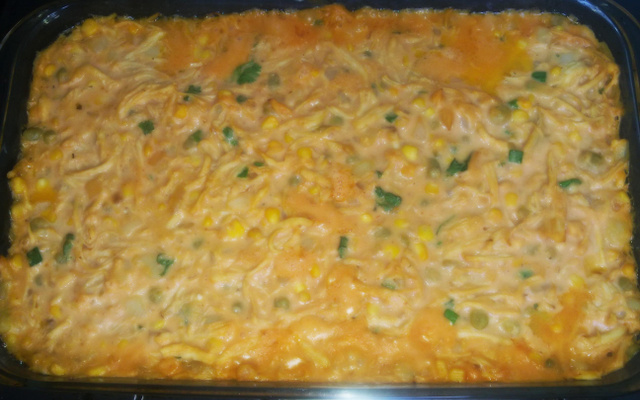 Torta de frango econômica