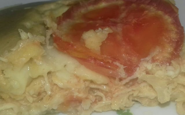 Torta salgada fácil e rápida de frango