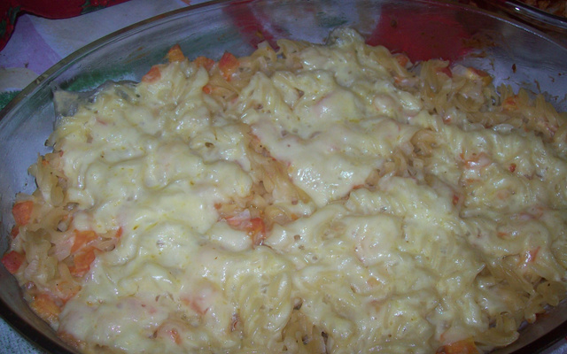 Macarrão marguerita de forno