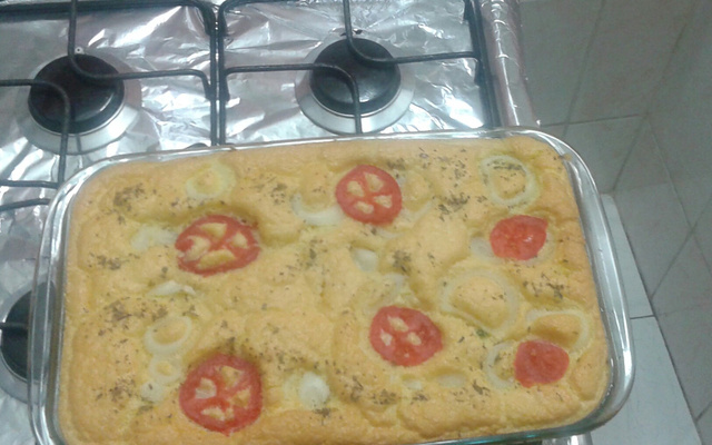 Frigideira de bacalhau com repolho