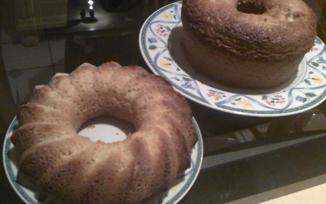 Bolo simples de fubá