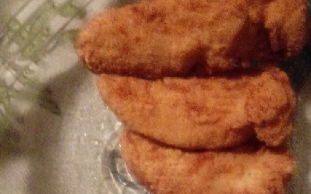 Frango empanado sem ovo muito mais crocante