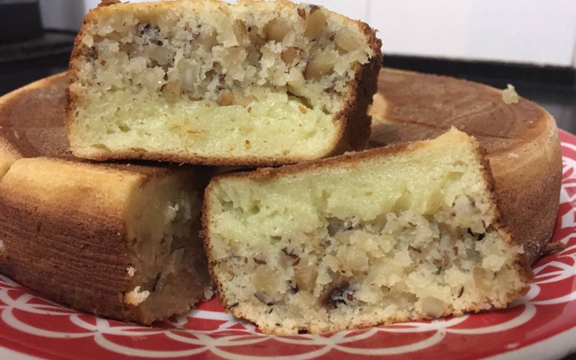 Bolo de castanha do pará