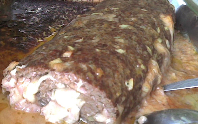 Rocambole de Carne Moída
