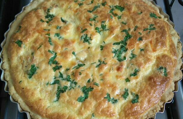 Quiche de frango (super leve e saboroso )