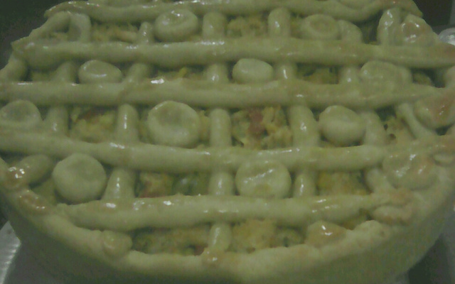 Torta salgada de frango