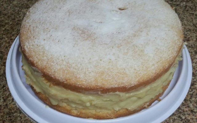 Bolo de sonho de padaria