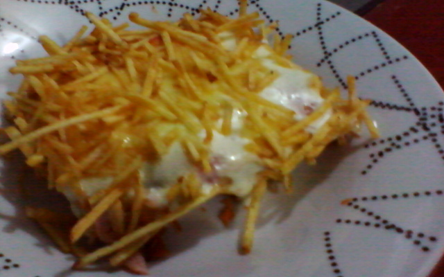 Sanduíche de forno rápido e cremoso