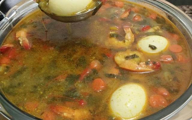 Caldo de camarão