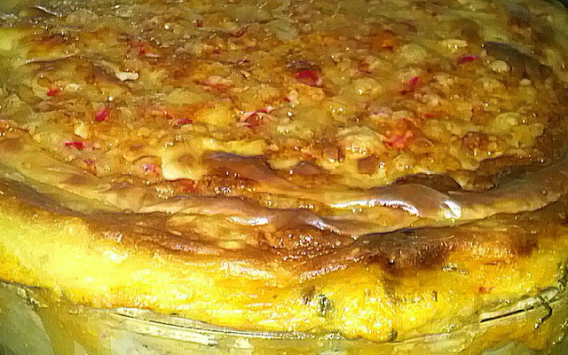 Escondidinho de camarão com queijo