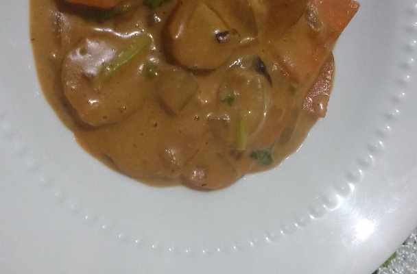 Estrogonofe de Cenoura