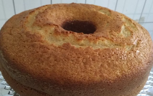 Bolo de creme de leite