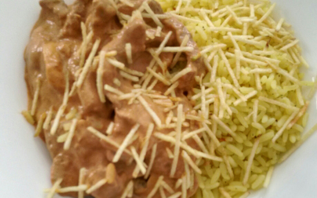 Estrogonofe de carne