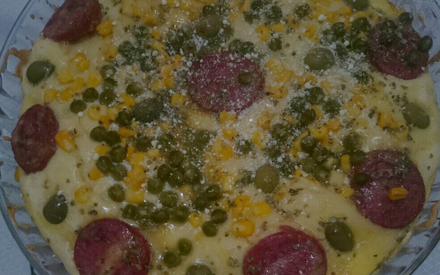 Torta salgada de liquidificador