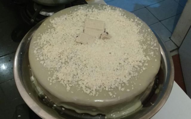 Calda de chocolate branco