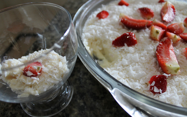 Manjar de creme de leite