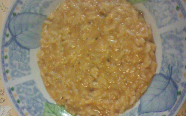 Arroz com sardinha