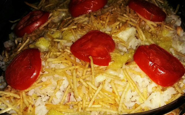 Arroz de forno rápido