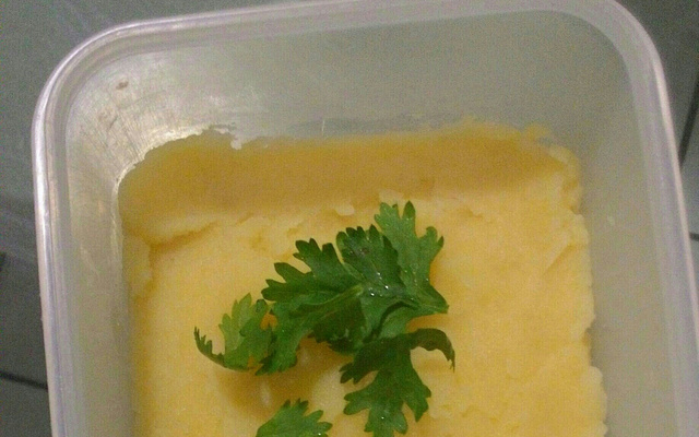 Purê vegano de batatas