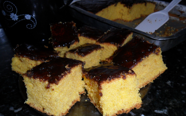 Bolo de cenoura maravilhoso