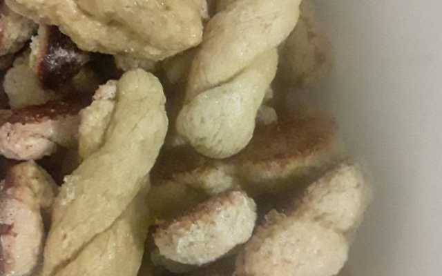 Bolacha de Banana Vegana