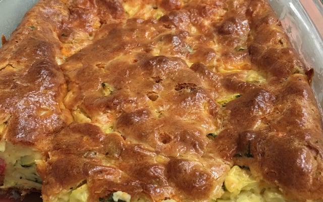 Torta de abobrinha rapidex