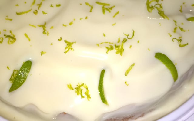 Bolo verde de limão