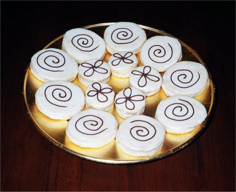 Alfajores decorados da Rota do Charme