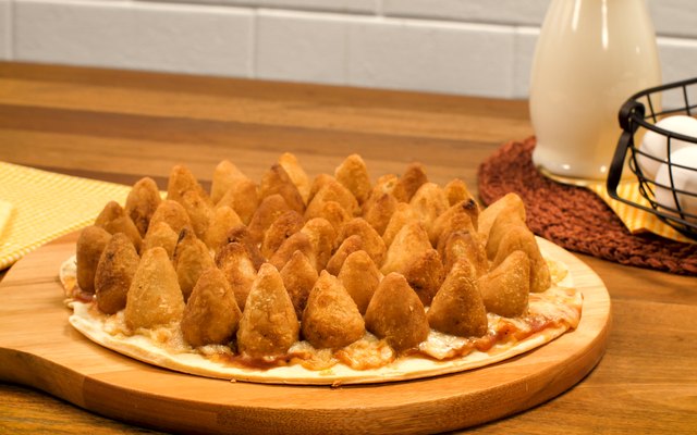 Pizza de coxinha