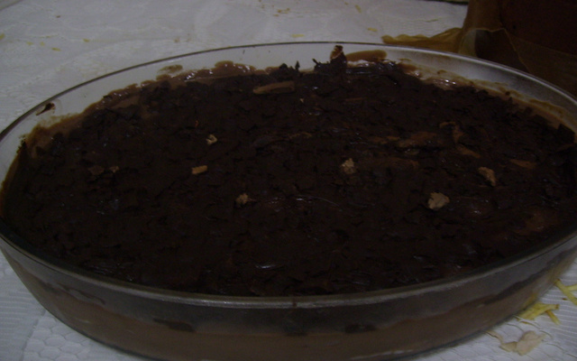 Pavê creme de chocolate