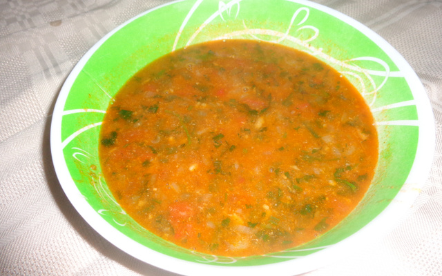 Feijão com camarão da Cris