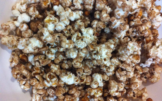 Pipoca doce na panela de pressão