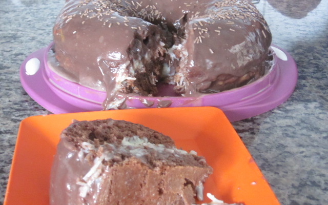 Bolo prestígio simples