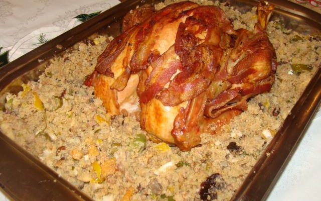 Farofa de arroz