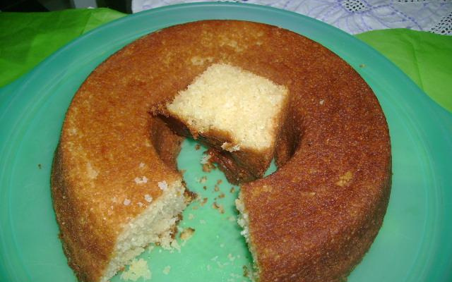 Bolo de tapioca todo gostoso