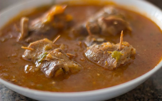 Bife a rolê na panela de pressão