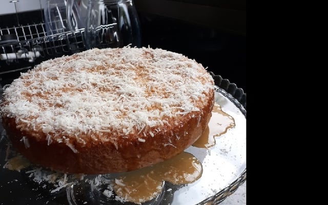 Bolo de farinha de amêndoas low carb