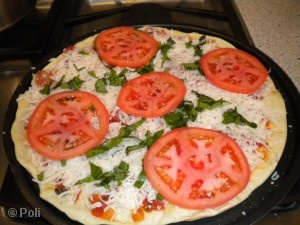 Massa básica para pizza