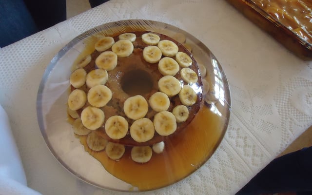 Bolo de casca de banana
